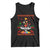 Funny Christmas Healthcare Worker Tank Top Nurses And Doctors Pine Tree TS12 Black Print Your Wear