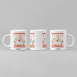 Funny Christmas Healthcare Worker Coffee Mug Nurses And Doctors Pine Tree TS12 Print Your Wear