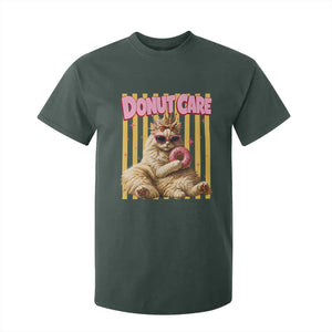 Funny Princess Cat Eating Donut T Shirt For Kid Sci-Fi Book Lover Gift