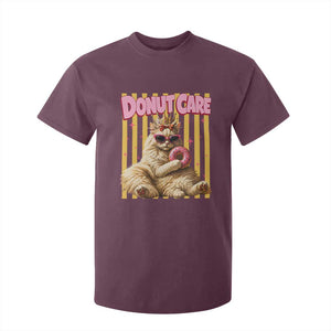 Funny Princess Cat Eating Donut T Shirt For Kid Sci-Fi Book Lover Gift