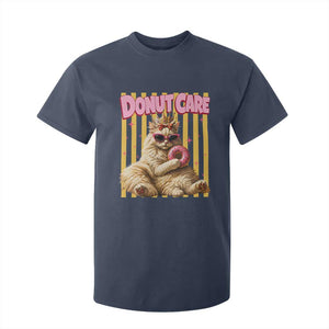 Funny Princess Cat Eating Donut T Shirt For Kid Sci-Fi Book Lover Gift