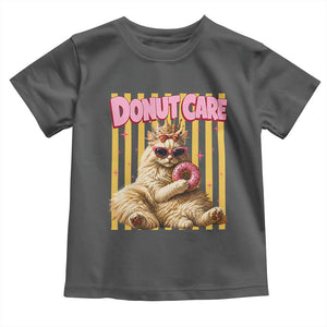 Funny Princess Cat Eating Donut Toddler T Shirt Sci-Fi Book Lover Gift
