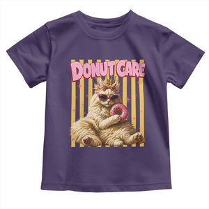 Funny Princess Cat Eating Donut Toddler T Shirt Sci-Fi Book Lover Gift