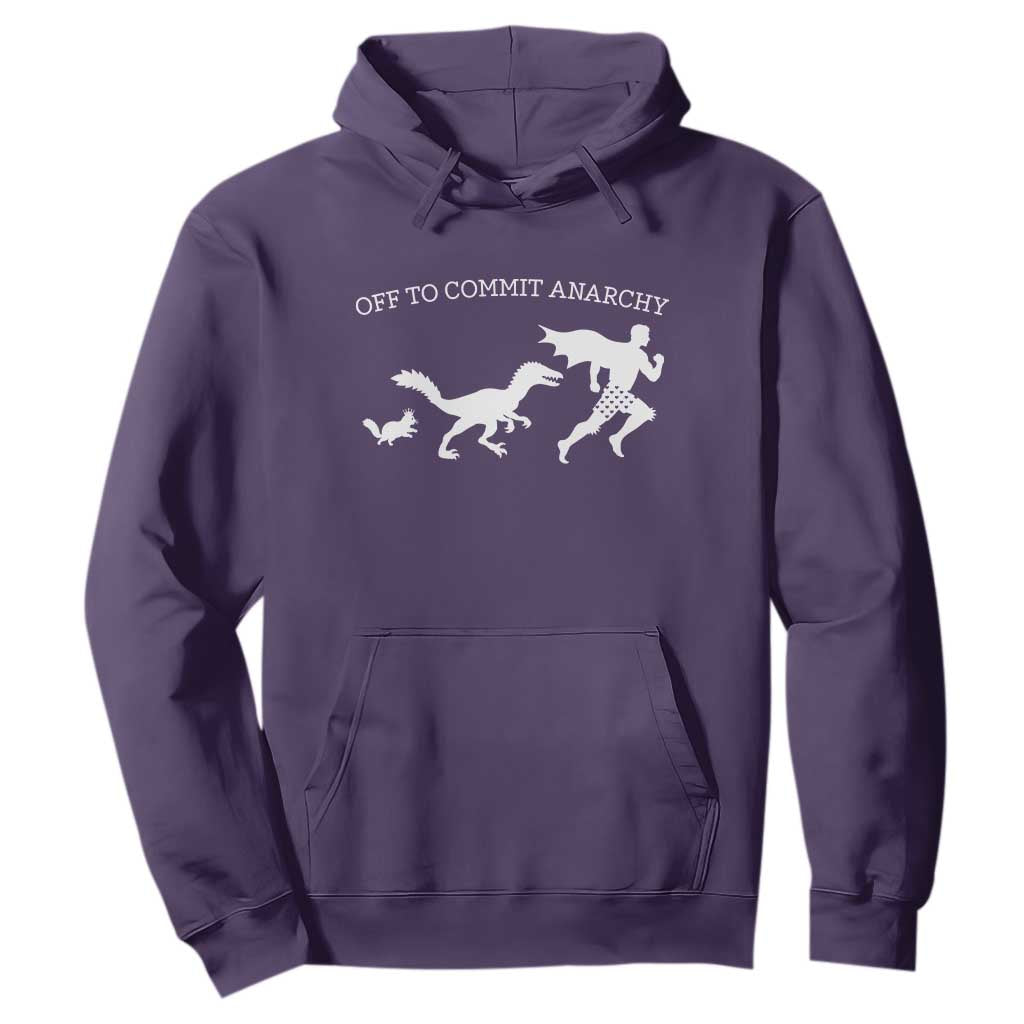 Funny Princess Cat Sci Fi Gift Hoodie Off To Commit Anarchy