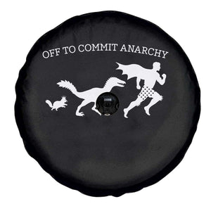 Funny Princess Cat Sci Fi Gift Spare Tire Cover Off To Commit Anarchy
