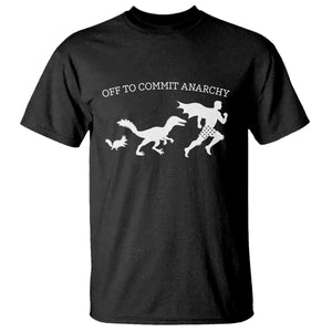 Funny Princess Cat Sci Fi Gift T Shirt Off To Commit Anarchy