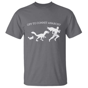 Funny Princess Cat Sci Fi Gift T Shirt Off To Commit Anarchy