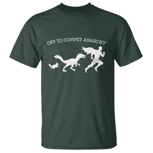 Funny Princess Cat Sci Fi Gift T Shirt Off To Commit Anarchy