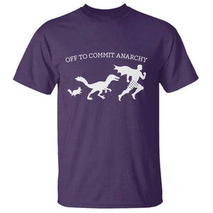 Funny Princess Cat Sci Fi Gift T Shirt Off To Commit Anarchy