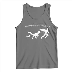 Funny Princess Cat Sci Fi Gift Tank Top Off To Commit Anarchy