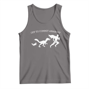 Funny Princess Cat Sci Fi Gift Tank Top Off To Commit Anarchy