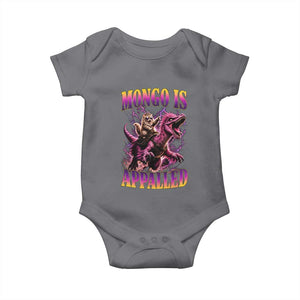 Fantasy Book Reader Geeky Cat Lover Baby Onesie Mongo Is Appalled
