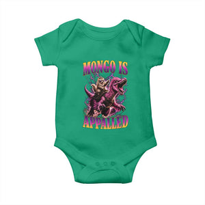 Fantasy Book Reader Geeky Cat Lover Baby Onesie Mongo Is Appalled