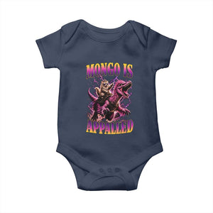Fantasy Book Reader Geeky Cat Lover Baby Onesie Mongo Is Appalled