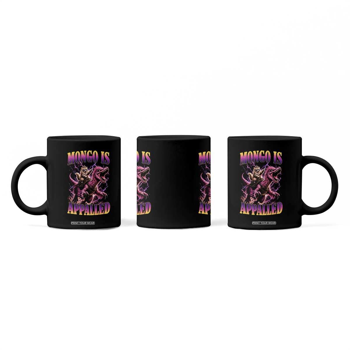 Fantasy Book Reader Geeky Cat Lover Coffee Mug Mongo Is Appalled
