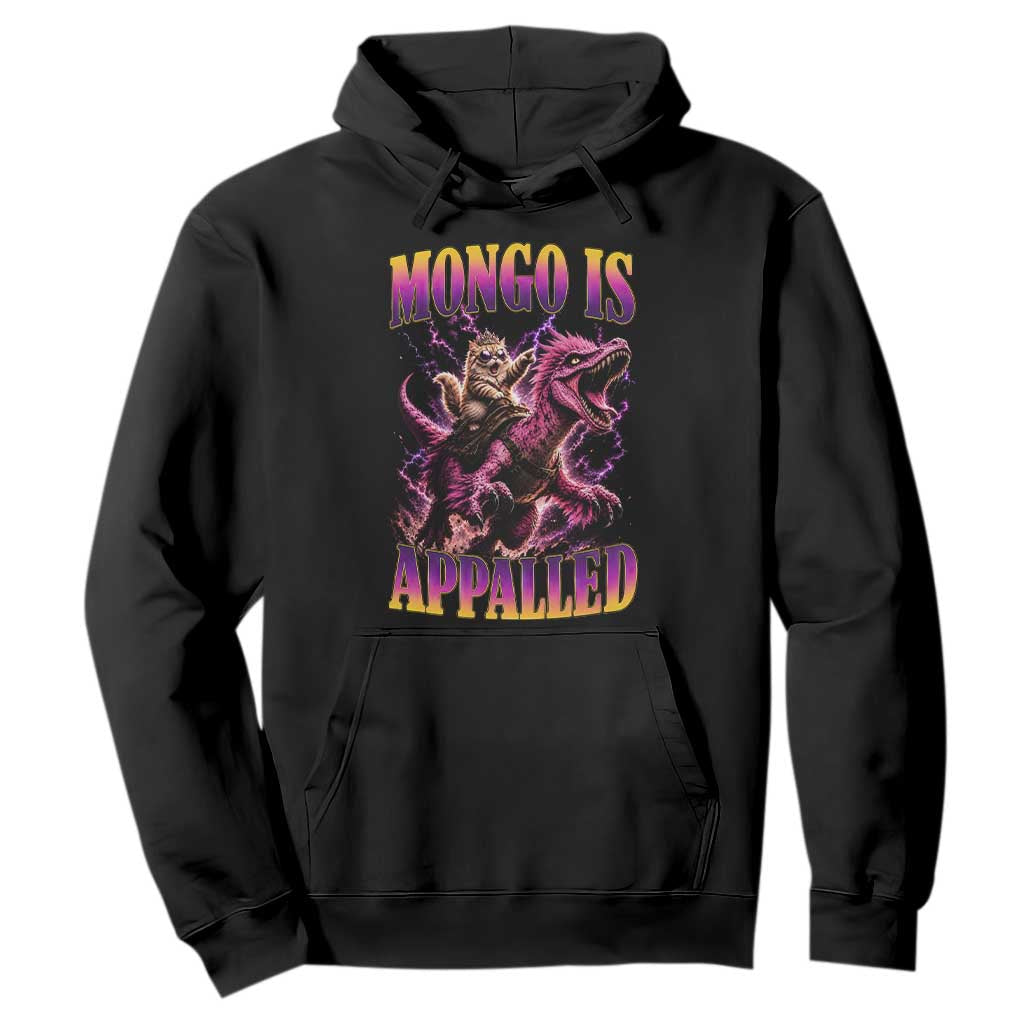 Fantasy Book Reader Geeky Cat Lover Hoodie Mongo Is Appalled
