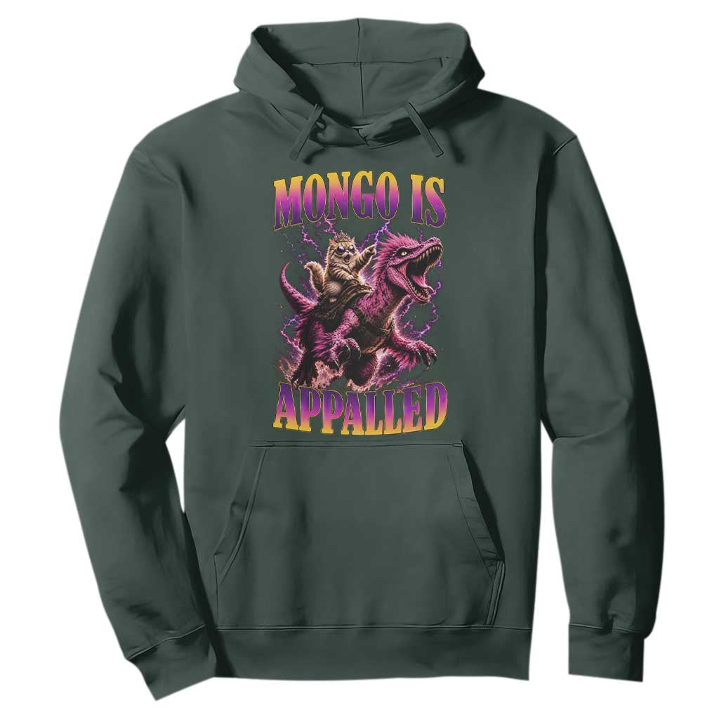 Fantasy Book Reader Geeky Cat Lover Hoodie Mongo Is Appalled