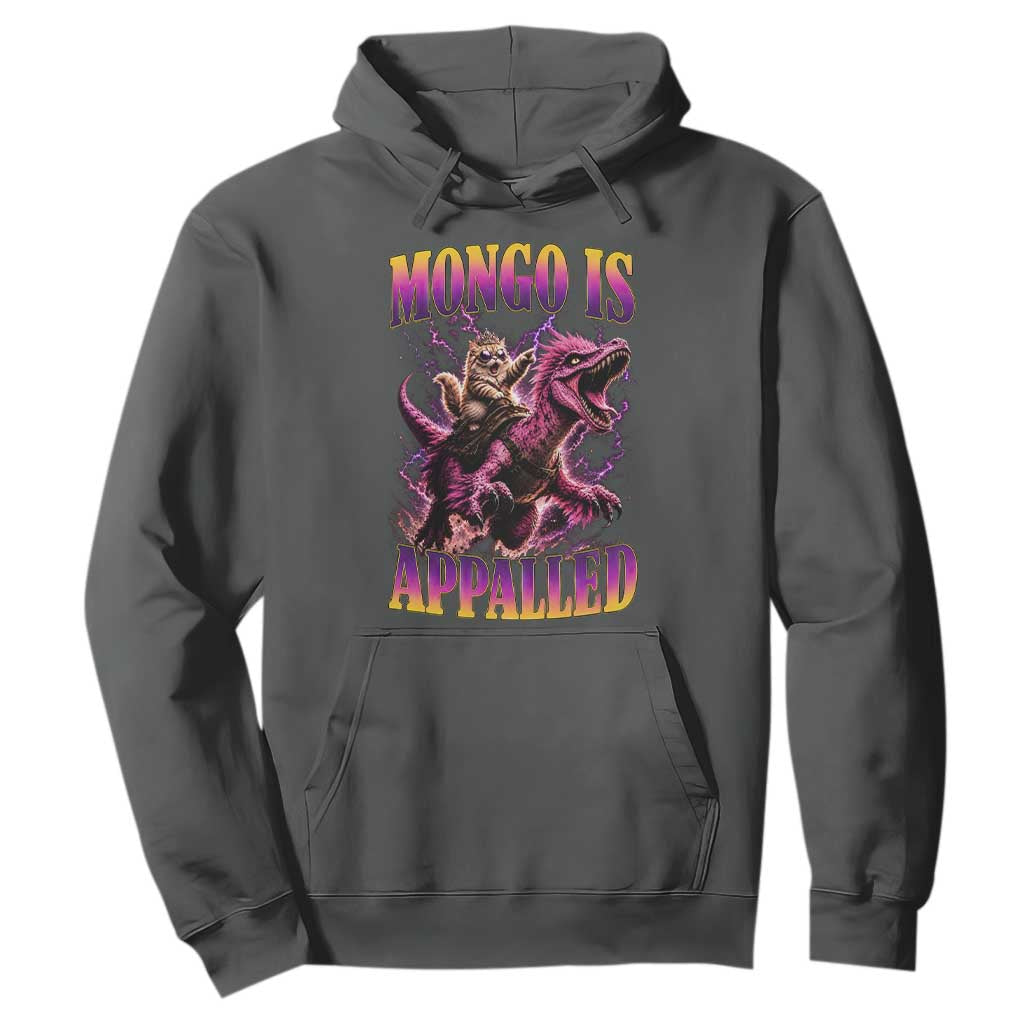 Fantasy Book Reader Geeky Cat Lover Hoodie Mongo Is Appalled