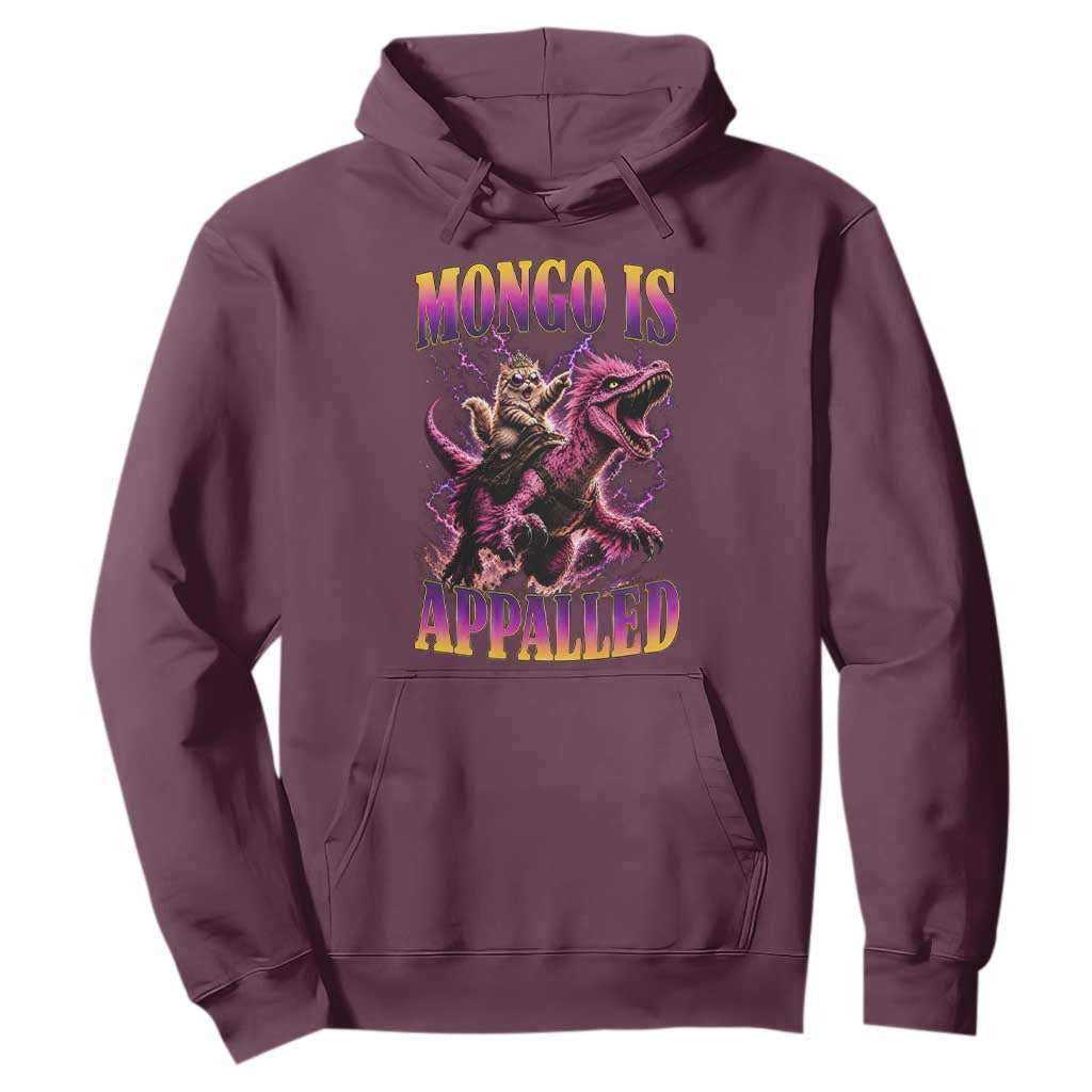 Fantasy Book Reader Geeky Cat Lover Hoodie Mongo Is Appalled