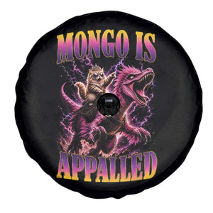 Fantasy Book Reader Geeky Cat Lover Spare Tire Cover Mongo Is Appalled