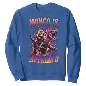 Fantasy Book Reader Geeky Cat Lover Sweatshirt Mongo Is Appalled