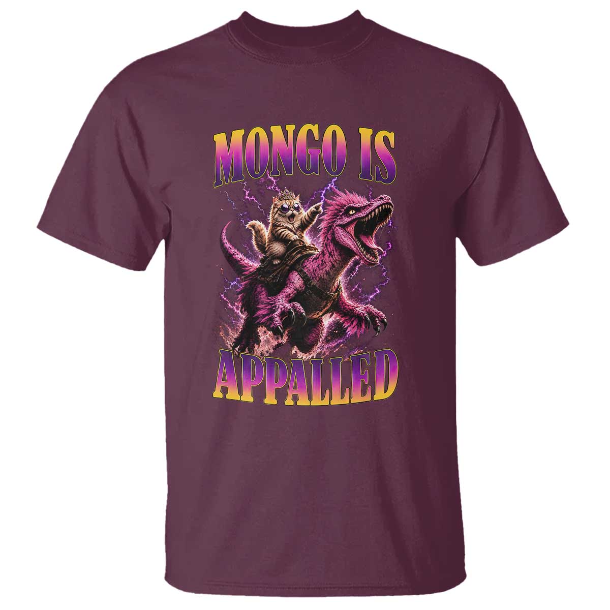 Fantasy Book Reader Geeky Cat Lover T Shirt Mongo Is Appalled