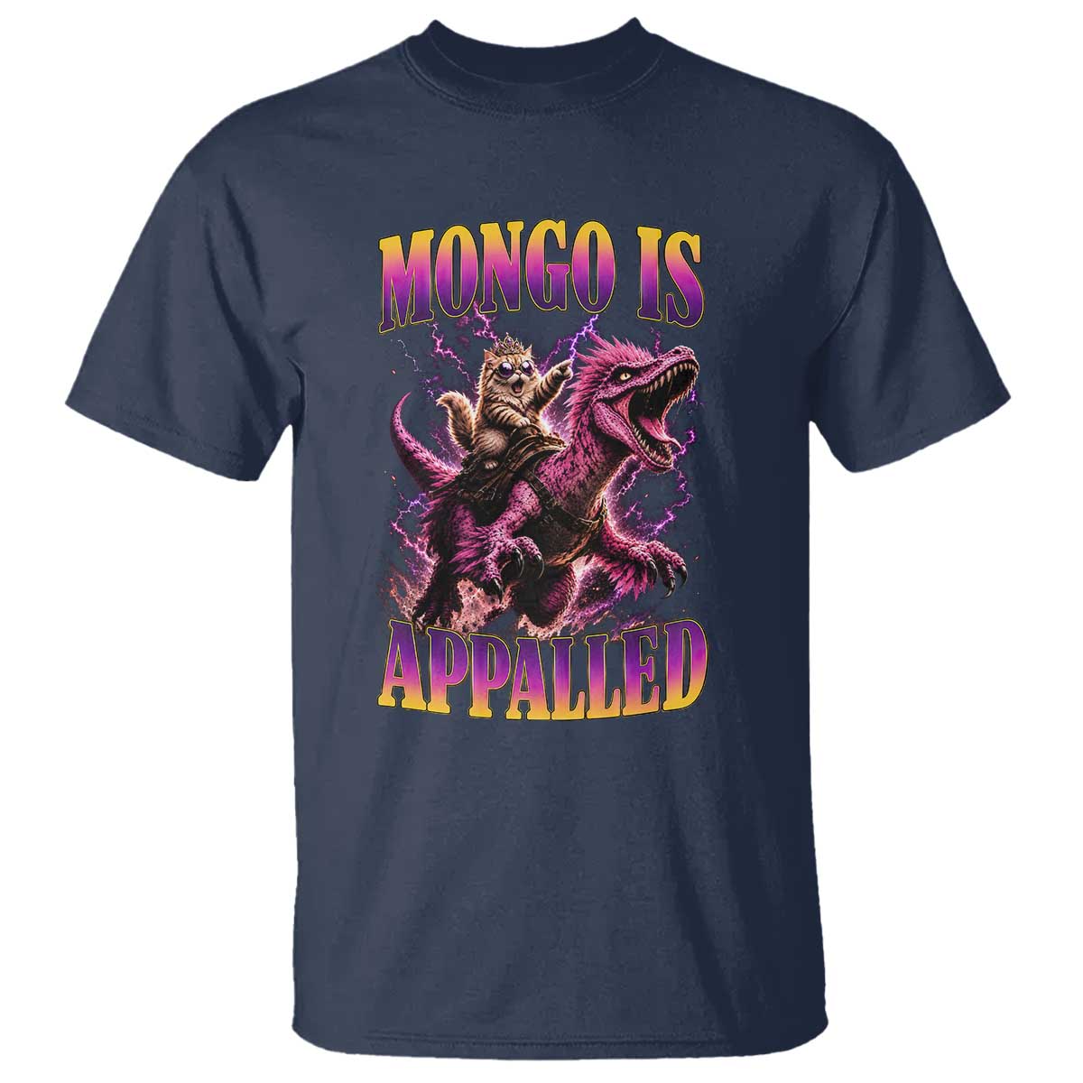 Fantasy Book Reader Geeky Cat Lover T Shirt Mongo Is Appalled