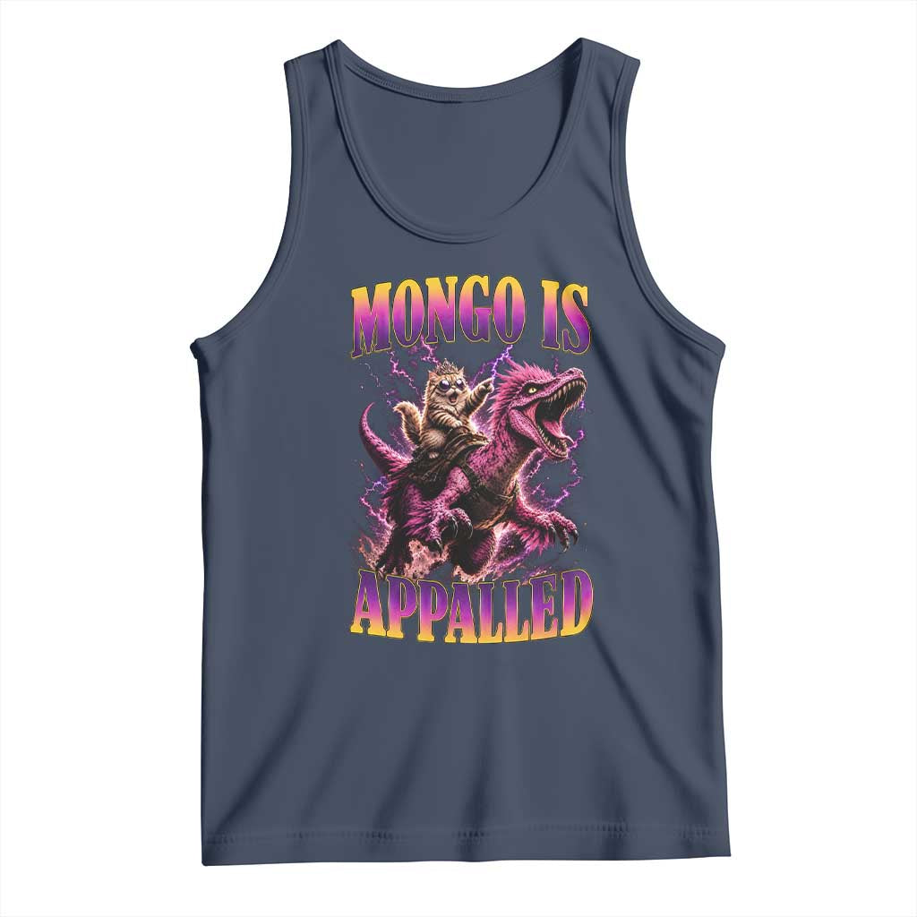 Fantasy Book Reader Geeky Cat Lover Tank Top Mongo Is Appalled