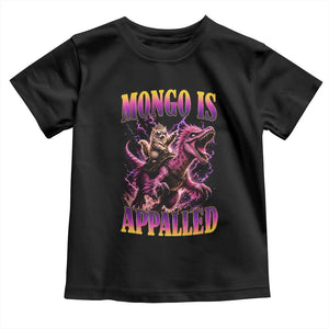 Fantasy Book Reader Geeky Cat Lover Toddler T Shirt Mongo Is Appalled