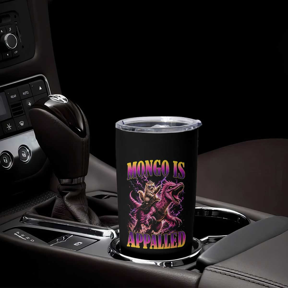 Fantasy Book Reader Geeky Cat Lover Tumbler Cup Mongo Is Appalled