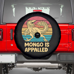 Mongo Is Appalled Spare Tire Cover Funny Dinosaur Gamer Book Lover Retro Gift