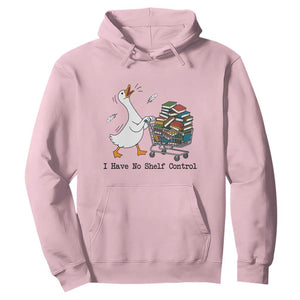 Funny Goose Book Lover Hoodie I Have No Shelf Control
