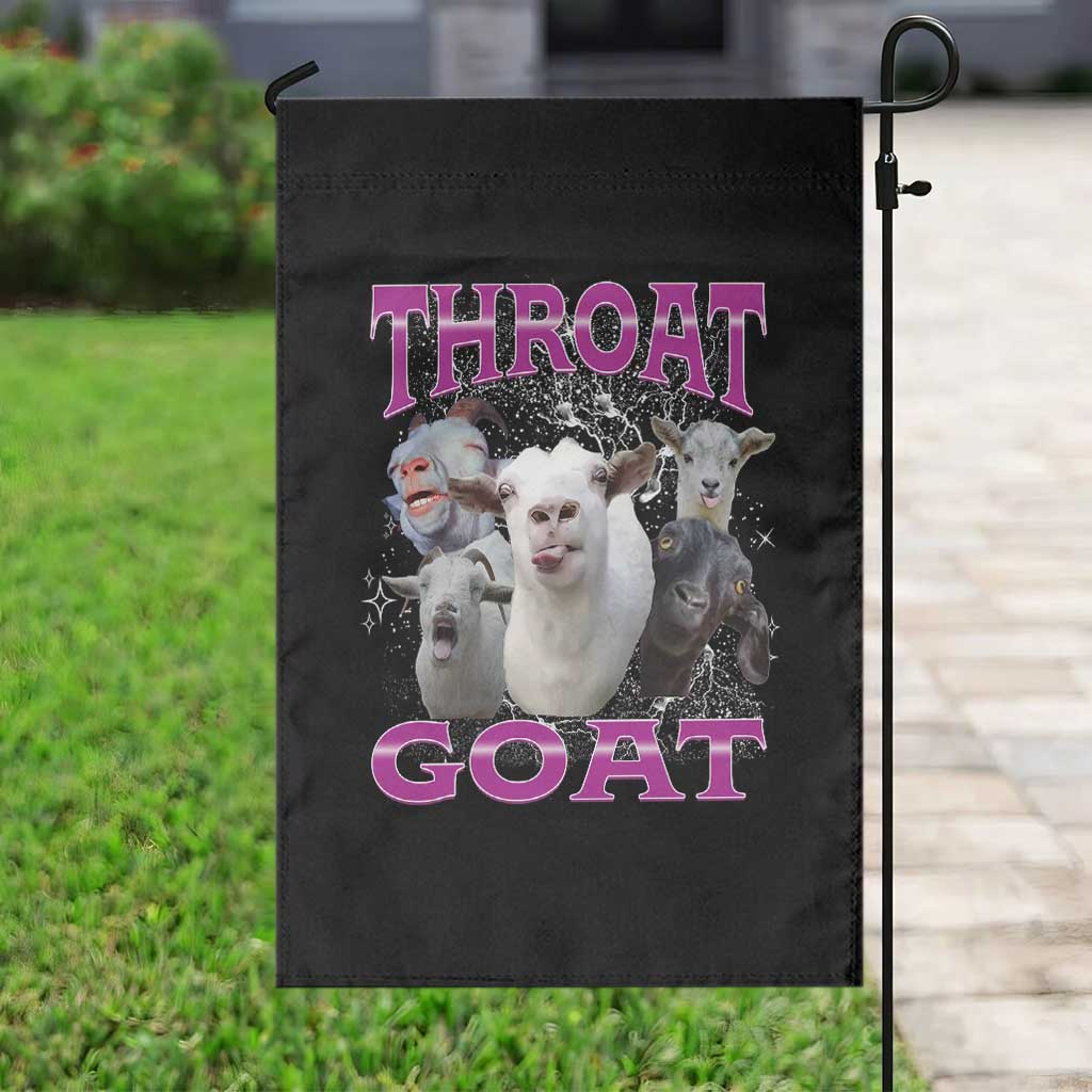 Funny Dirty Humor Garden Flag Throat Goat TS12 Print Your Wear