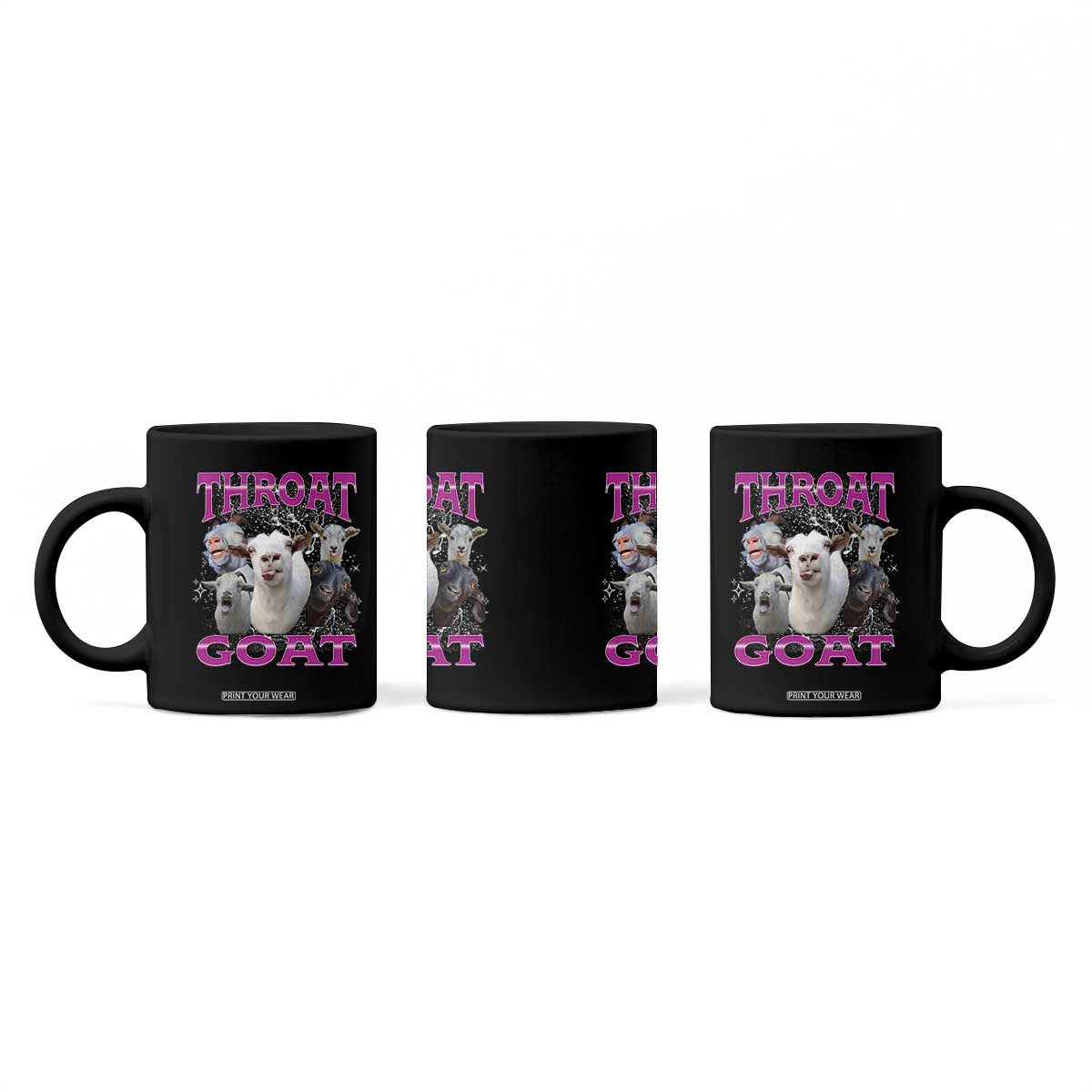Funny Dirty Humor Coffee Mug Throat Goat TS12 Print Your Wear