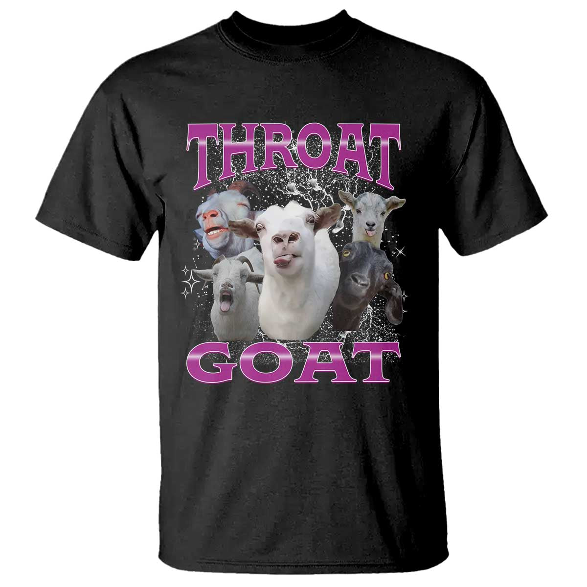 Funny Dirty Humor T Shirt Throat Goat TS12 Black Print Your Wear