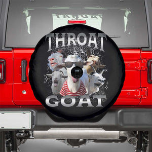 Funny Adult Humor Spare Tire Cover Throat Goat Meme TS12 Black Print Your Wear