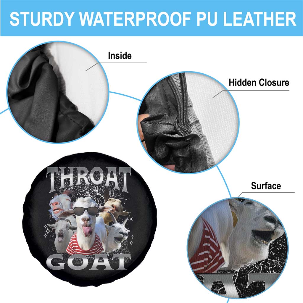 Funny Adult Humor Spare Tire Cover Throat Goat Meme TS12 Print Your Wear
