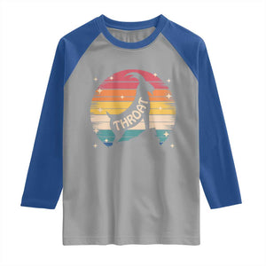 Raunchy Humor Raglan Shirt Throat Goat Meme Gift TS12 Sport Gray Royal Print Your Wear