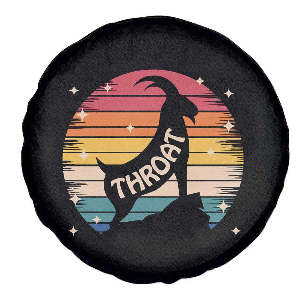 Raunchy Humor Spare Tire Cover Throat Goat Meme Gift TS12 Print Your Wear
