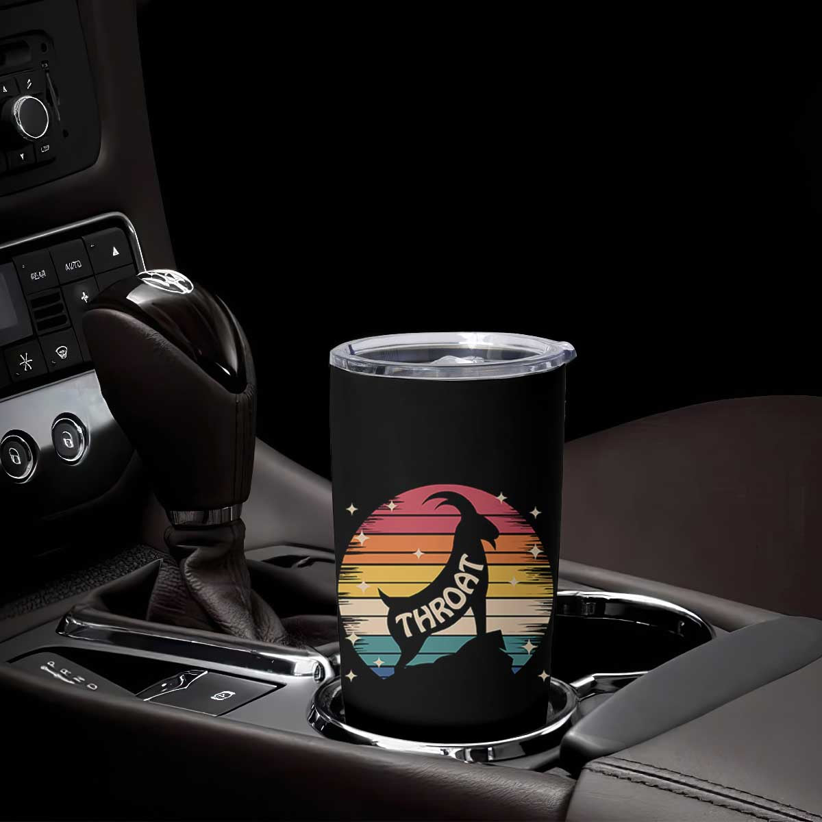 Raunchy Humor Tumbler Cup Throat Goat Meme Gift TS12 Print Your Wear