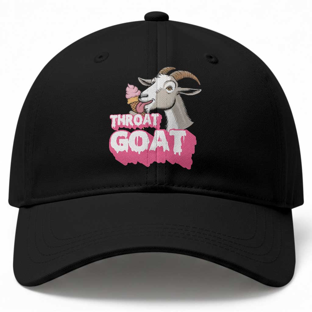 Throat Goat Baseball Cap Sarcastic Adult Humor TS12 Print Your Wear