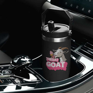 Throat Goat Flip Straw Tumbler Sarcastic Adult Humor TS12 Print Your Wear