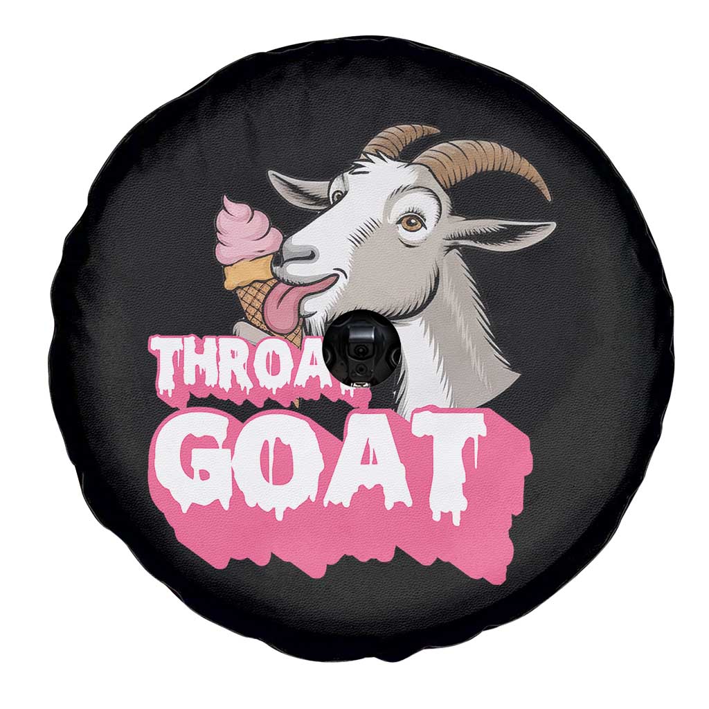 Throat Goat Spare Tire Cover Sarcastic Adult Humor TS12 Print Your Wear