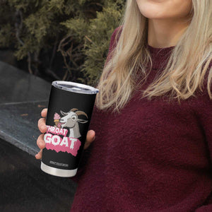 Throat Goat Tumbler Cup Sarcastic Adult Humor TS12 Print Your Wear