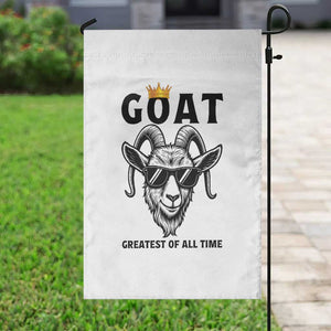 Goat Lover Gift Garden Flag Funny Motivational Quote Be The G O A T TS12 Print Your Wear