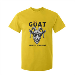 Goat Lover Gift T Shirt For Kid Funny Motivational Quote Be The G O A T TS12 Daisy Print Your Wear