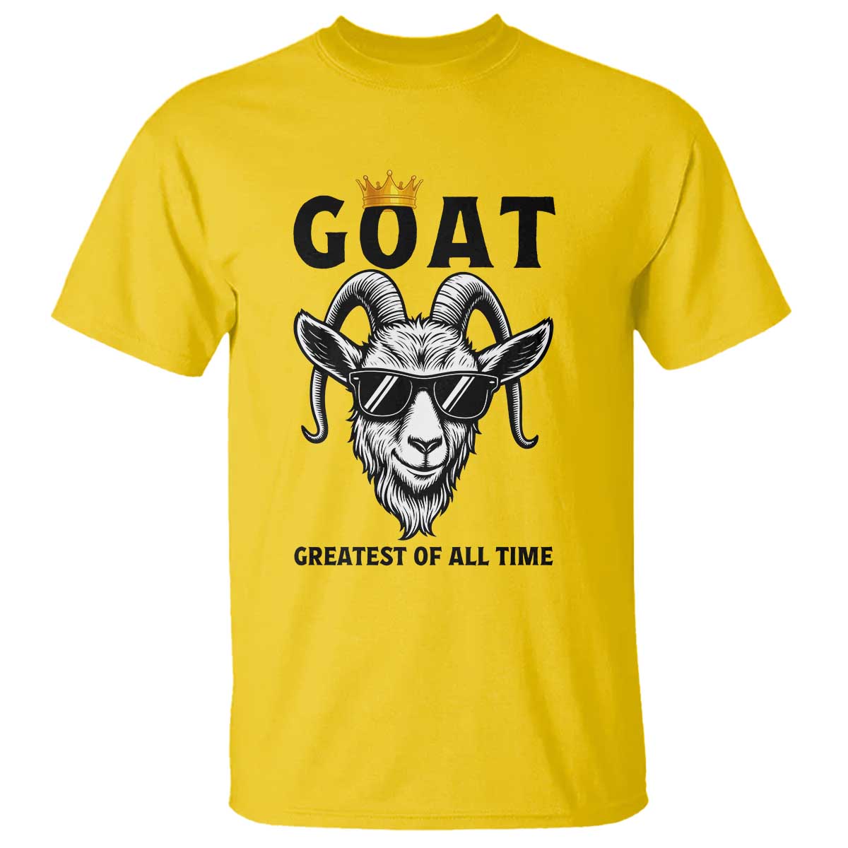 Goat Lover Gift T Shirt Funny Motivational Quote Be The G O A T TS12 Daisy Print Your Wear