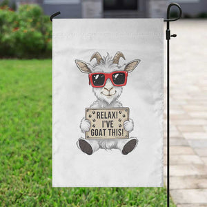 Relax I Have Goat This Garden Flag Funny Goat Lover Gift TS12 Print Your Wear