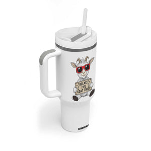 Relax I Have Goat This Tumbler With Handle Funny Goat Lover Gift TS12 Print Your Wear