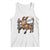 Funny Goat Tank Top It Is Fine I Am Fine Everything Is Fine TS12 White Print Your Wear